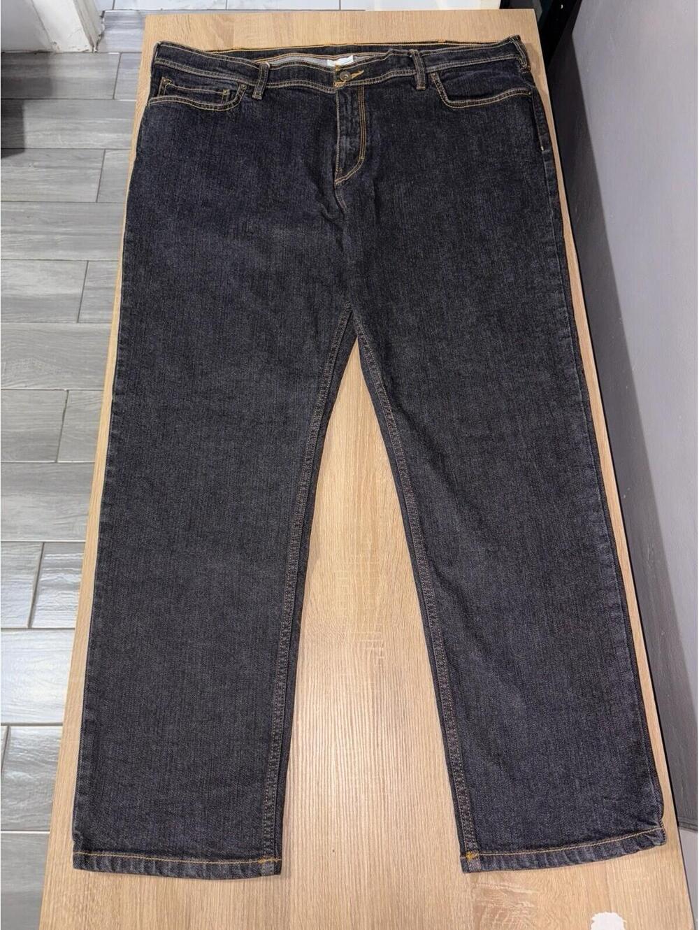 Columbia Mens Slim Fit Jeans 42x30 Dark Wash Stretch Denim Pants